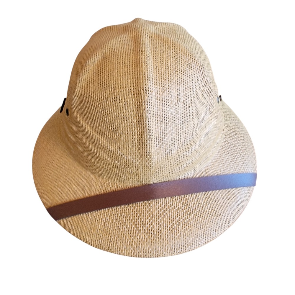 Kainozoic Straw Pith Helmet Safari Hat Halloween Costume Jumanji Jack Black ASO